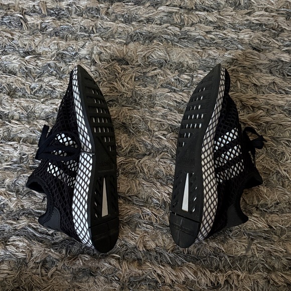 adidas Black Mesh Sneakers - Picture 3 of 9